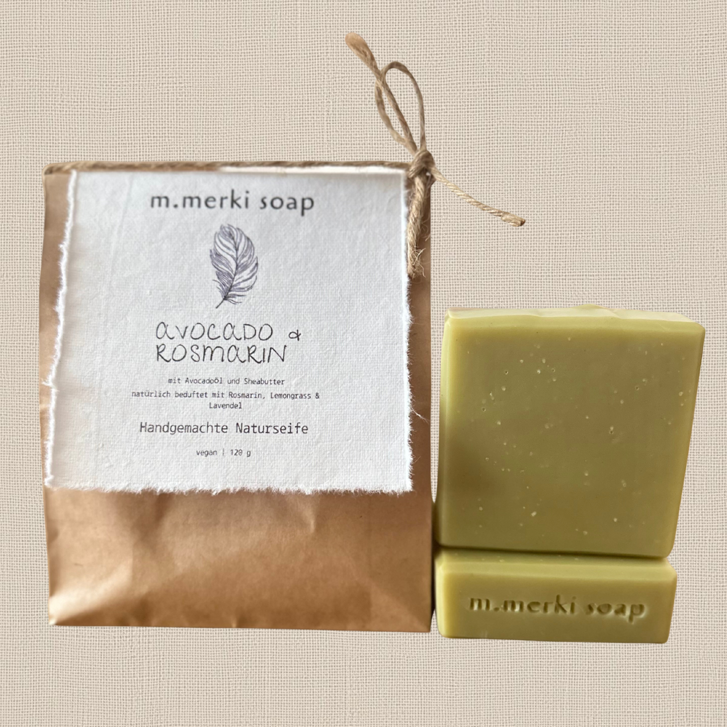 Avocado & Rosmarin Naturseife