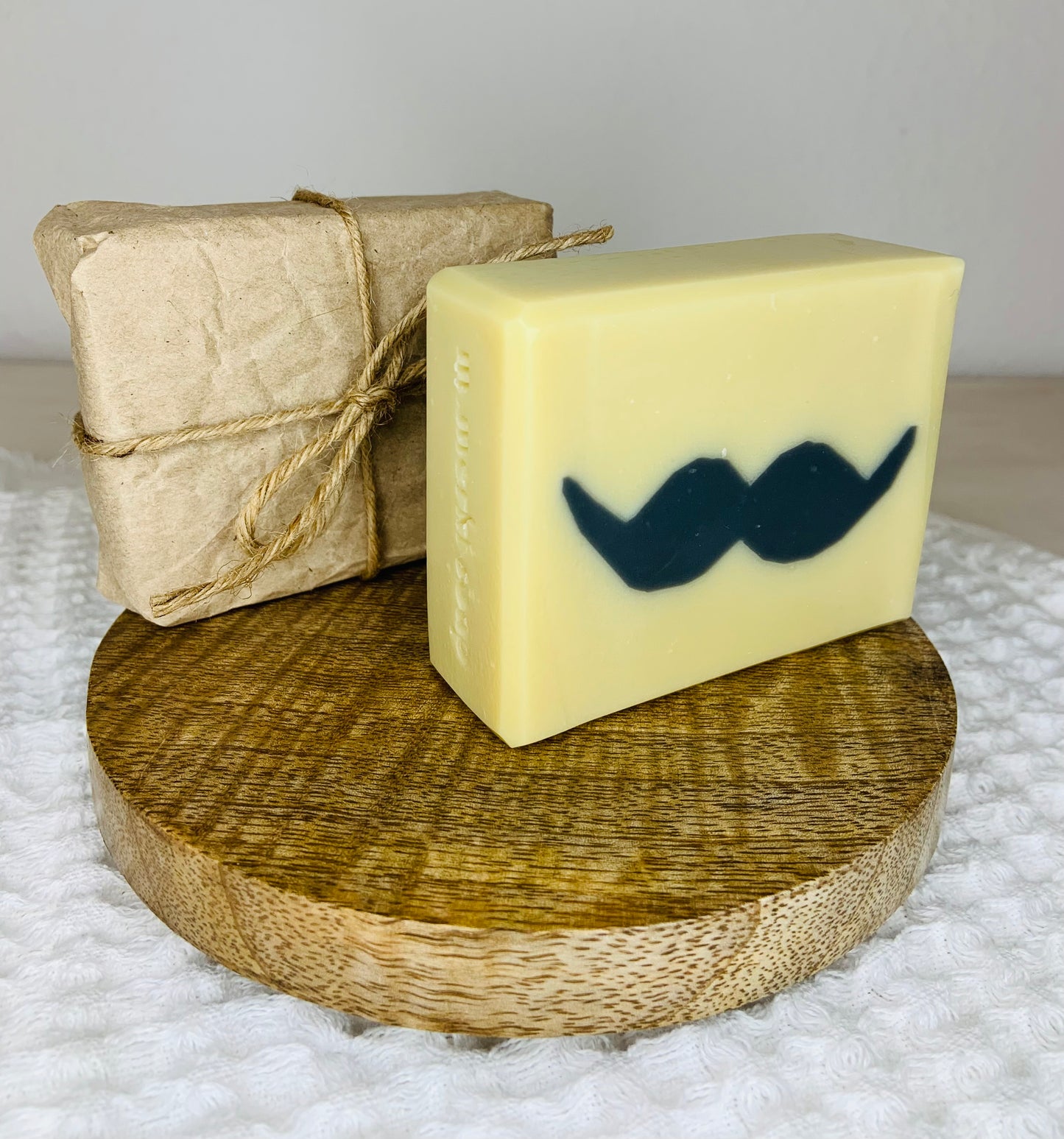 Gentlemen prefer mustache natural soap | rich in organic shea butter