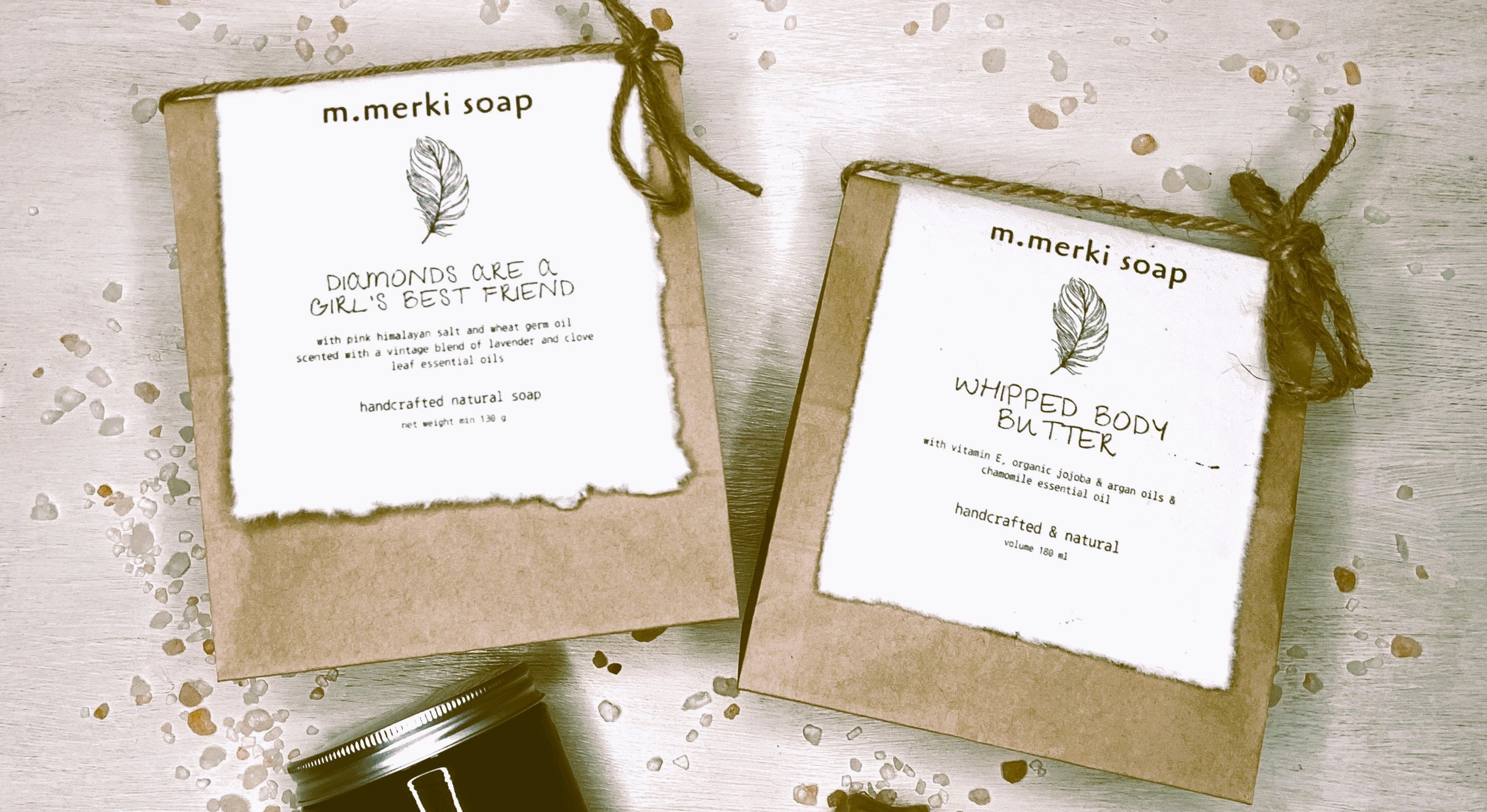 Natural handmade soap and body butter